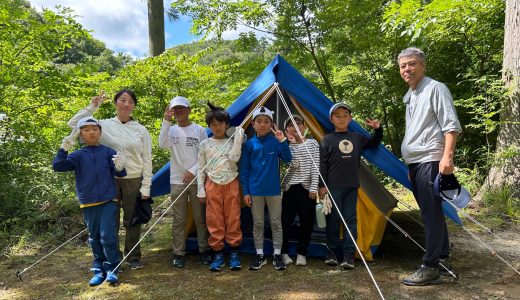 カブ隊　夏キャンプ１日目（2025/7/31）